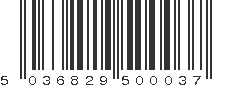 EAN 5036829500037