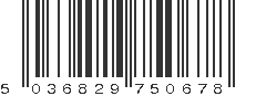 EAN 5036829750678