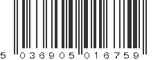EAN 5036905016759