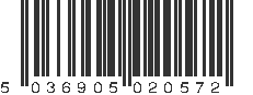 EAN 5036905020572