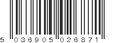 EAN 5036905026871