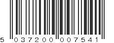 EAN 5037200007541