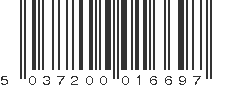 EAN 5037200016697