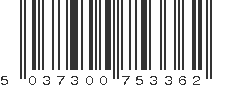 EAN 5037300753362