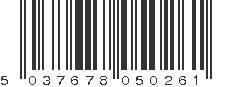 EAN 5037678050261