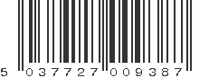 EAN 5037727009387