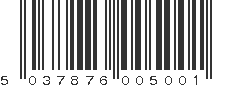 EAN 5037876005001