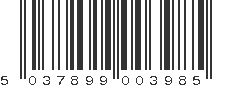 EAN 5037899003985