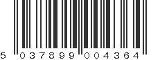 EAN 5037899004364