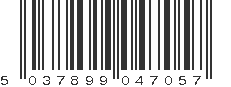 EAN 5037899047057