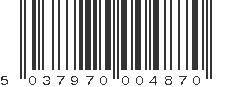 EAN 5037970004870