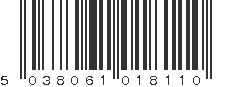 EAN 5038061018110