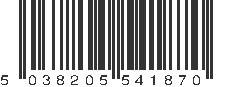 EAN 5038205541870