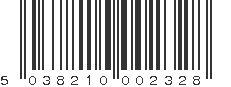 EAN 5038210002328