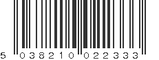 EAN 5038210022333