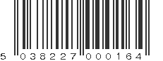 EAN 5038227000164