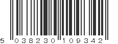 EAN 5038230109342
