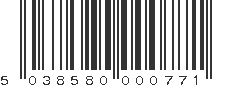EAN 5038580000771