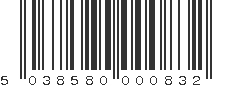 EAN 5038580000832