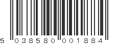EAN 5038580001884