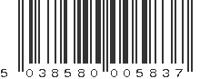 EAN 5038580005837