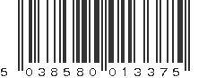 EAN 5038580013375