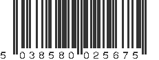 EAN 5038580025675