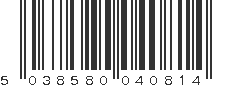 EAN 5038580040814