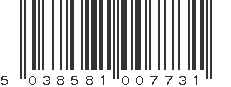 EAN 5038581007731