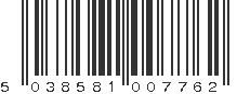 EAN 5038581007762