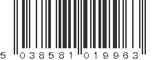EAN 5038581019963