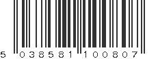EAN 5038581100807