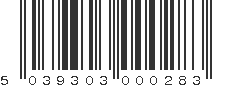 EAN 5039303000283