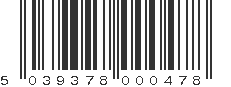 EAN 5039378000478