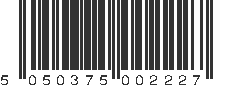EAN 5050375002227