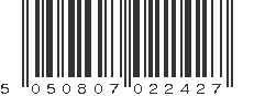 EAN 5050807022427