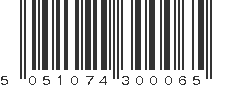 EAN 5051074300065