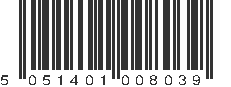 EAN 5051401008039