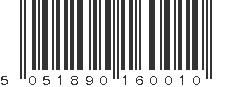 EAN 5051890160010