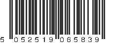EAN 5052519065839