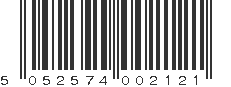 EAN 5052574002121