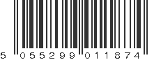 EAN 5055299011874