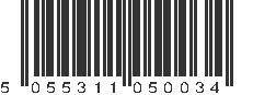 EAN 5055311050034