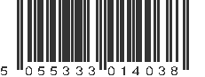 EAN 5055333014038