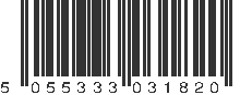 EAN 5055333031820