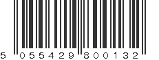 EAN 5055429800132