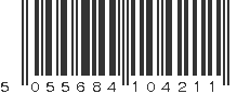 EAN 5055684104211