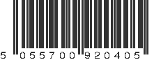 EAN 5055700920405