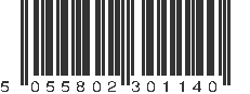 EAN 5055802301140
