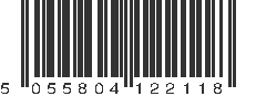 EAN 5055804122118